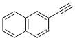 Molecular Structure of 123333-47-1 (2-Ethynyl-naphthalene)